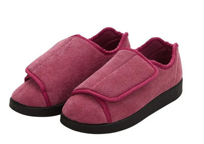 extra wide womens slippers