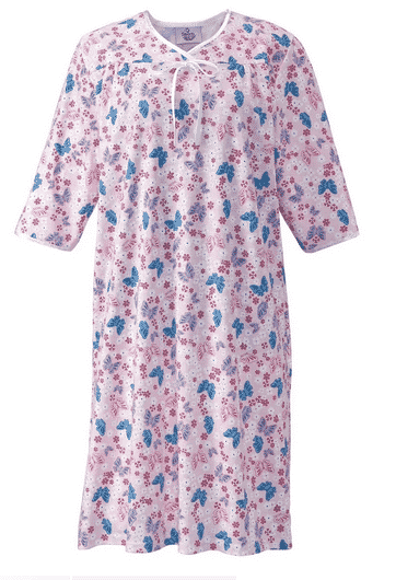 Open Back Night Gown For Ladies - Assisted Dressing Hospital Gown - Perfect  Paisley Small - Walmart.com